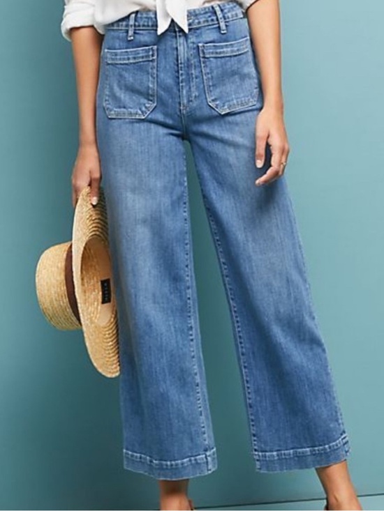 PAIGE Denim - Paige Nellie Barrel leg Culotte jeans Hyden 32